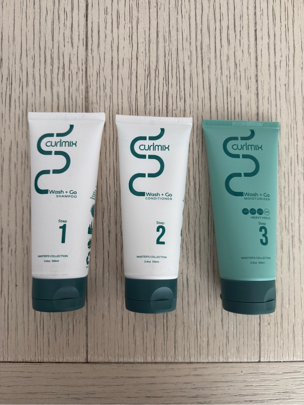 Curlmix Wash & Go Pack 1-2-3 Master Collection System